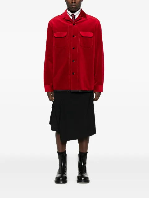 Junya Watanabe MAN panelled shirt jacket