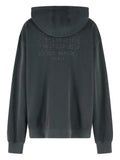Maison Margiela zip-up drawstring hoodie