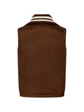DSQUARED2 hybrid studded cropped vest