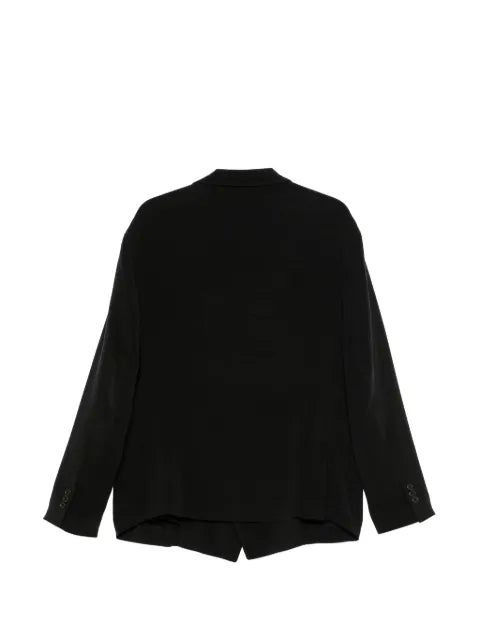 Giorgio Armani double-breasted peaked-lapel jacket