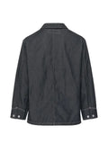 Comme des Garçons Homme contrast-stitch patch-pocket jacket