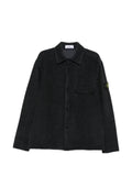 Stone Island logo-patch overshirt jacket