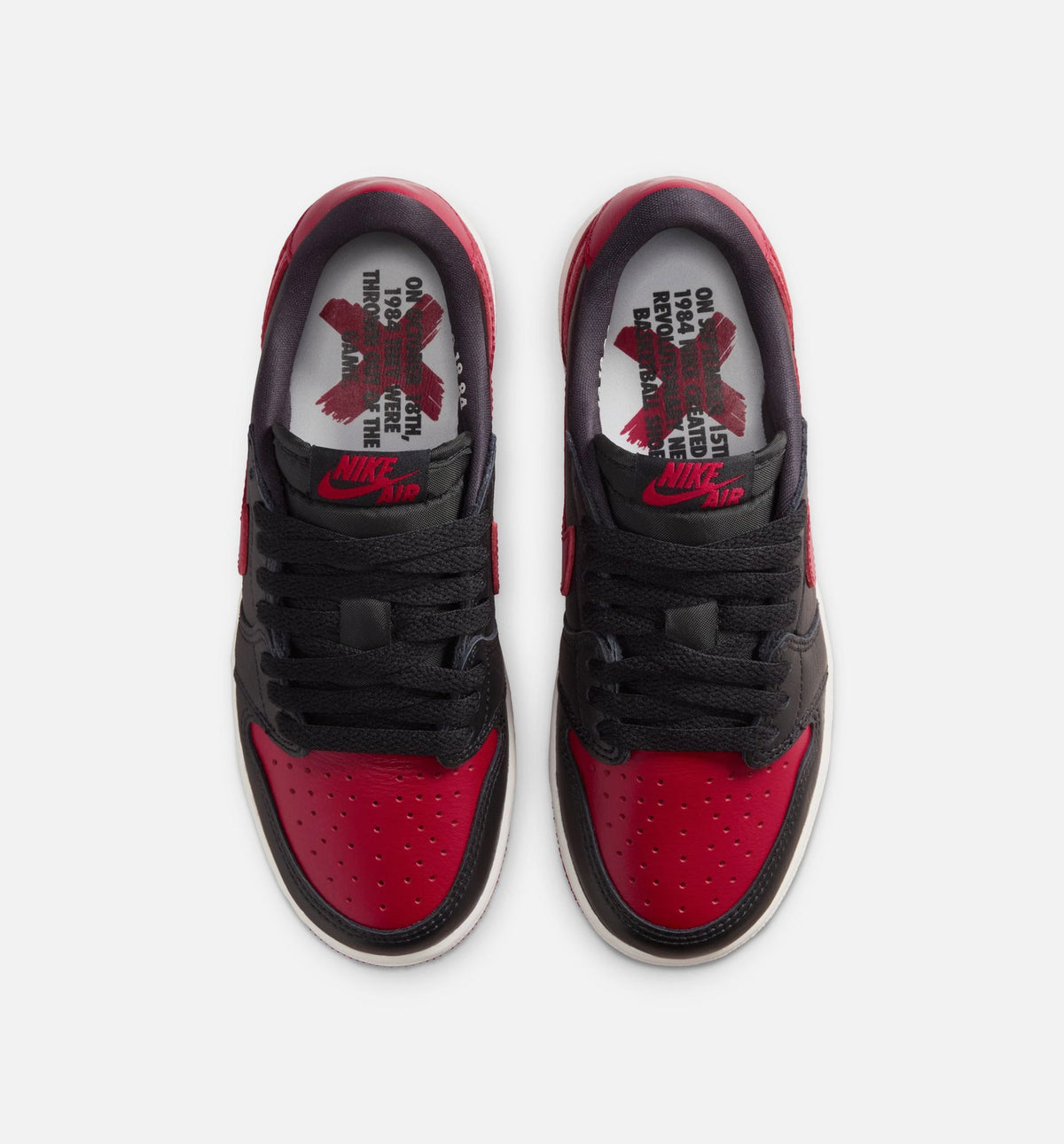 Air Jordan 1 Retro Low OG “Banned” Grade School Low-Top Lifestyle Shoes (GS)