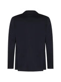 Lardini peak-lapel double-breasted blazer