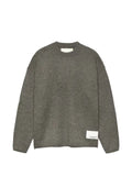 NEW AMSTERDAM logo-patch knitted sweater