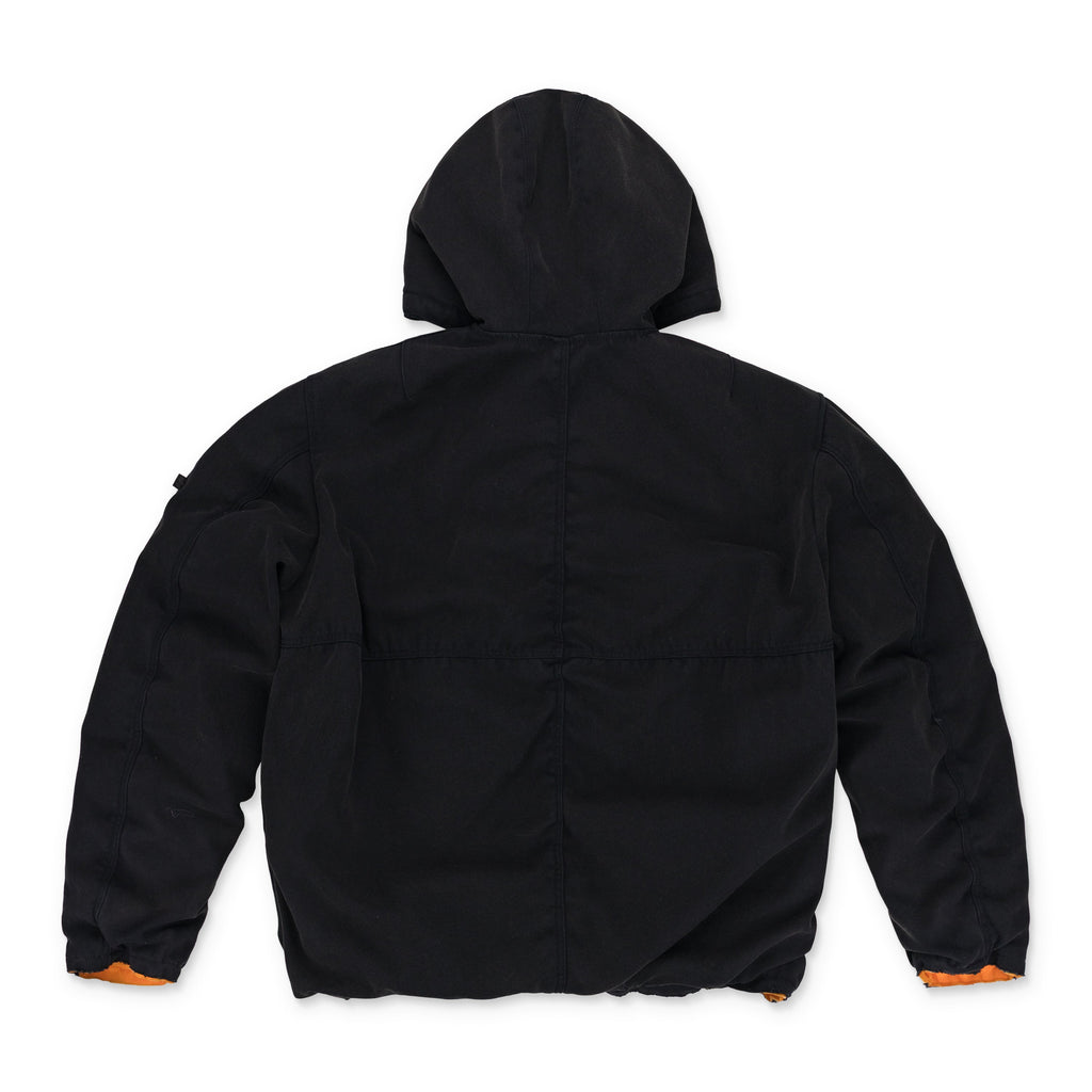 Black x Alpha Hooded Bomber
