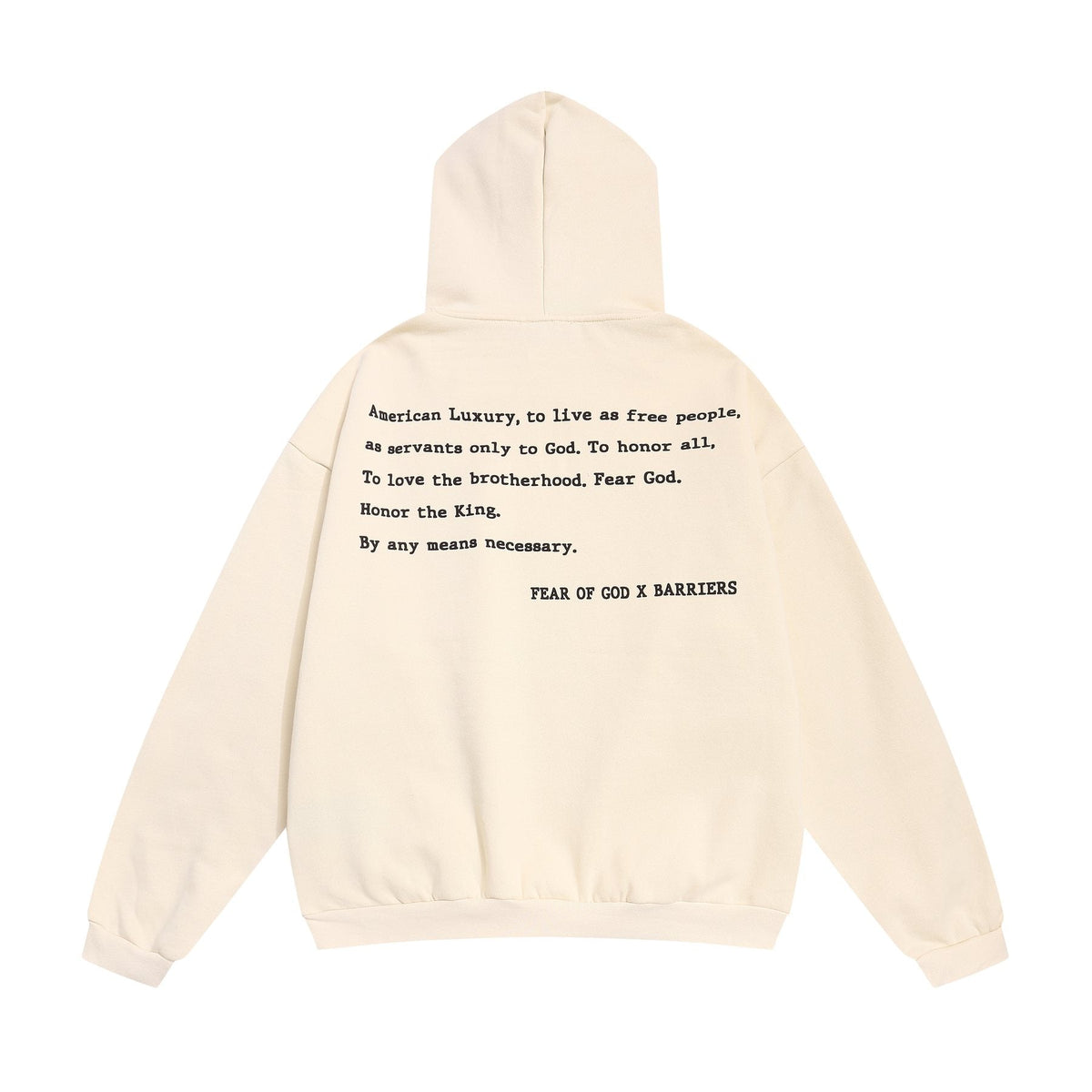 Fear of God Barriers Graphic Pullover Hoodie