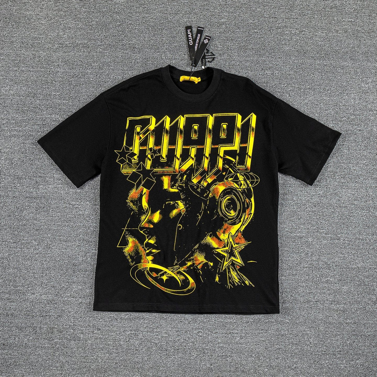 GUAPI Lost in Space Astronaut Graphic T-Shirt