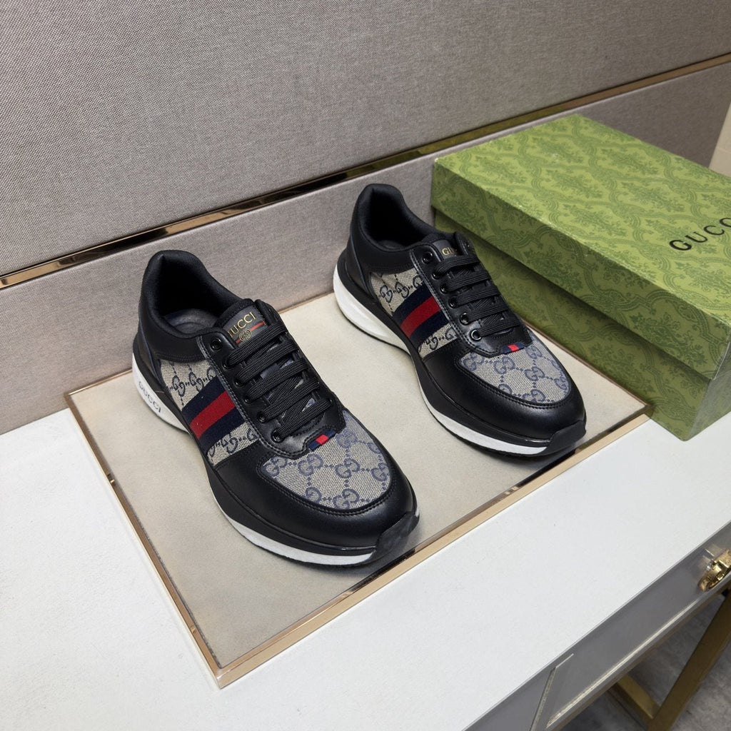 Gucci Stripe Low-Top Sneakers