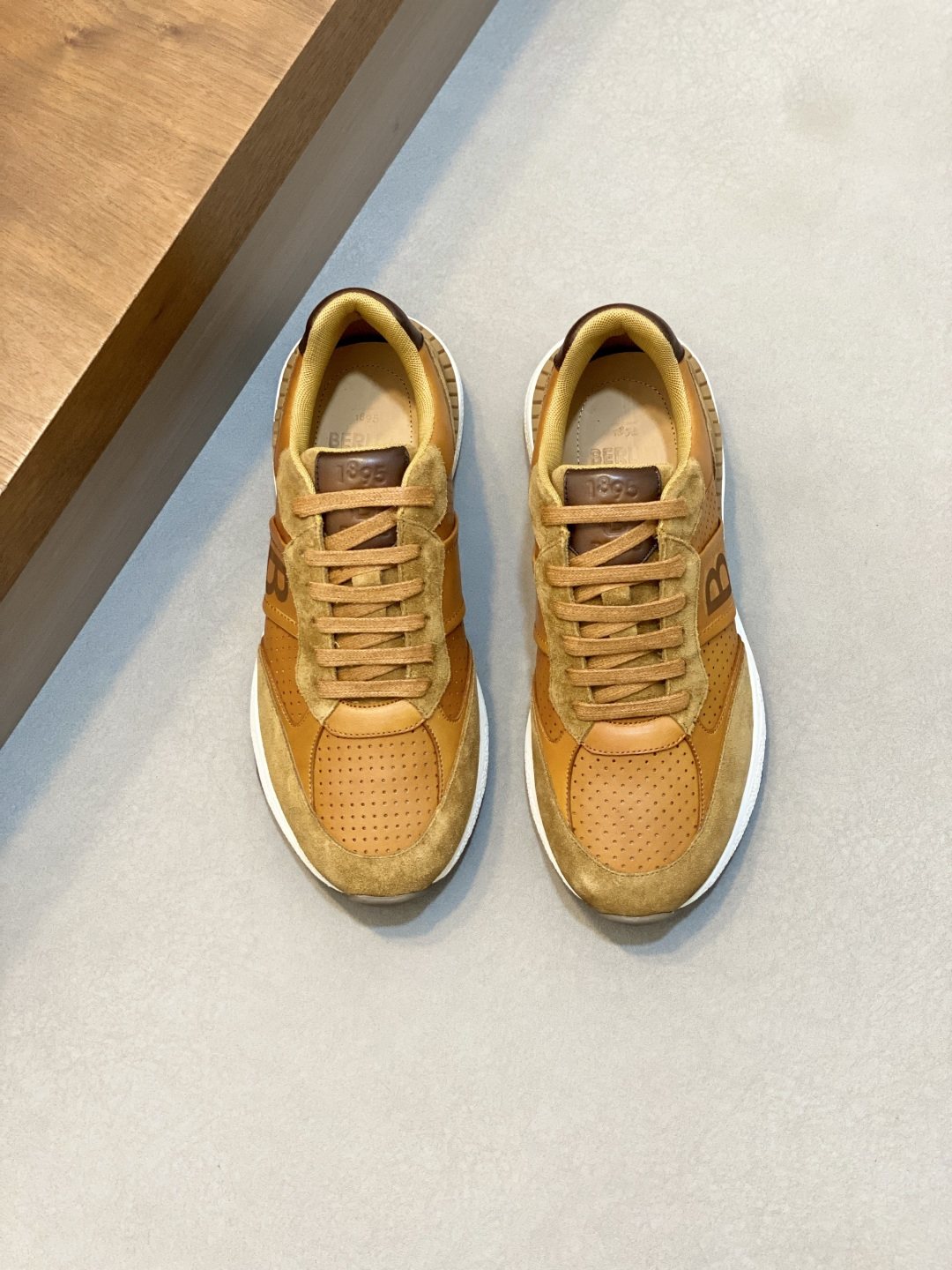 Berluti Sport Track Low-Top Sneakers