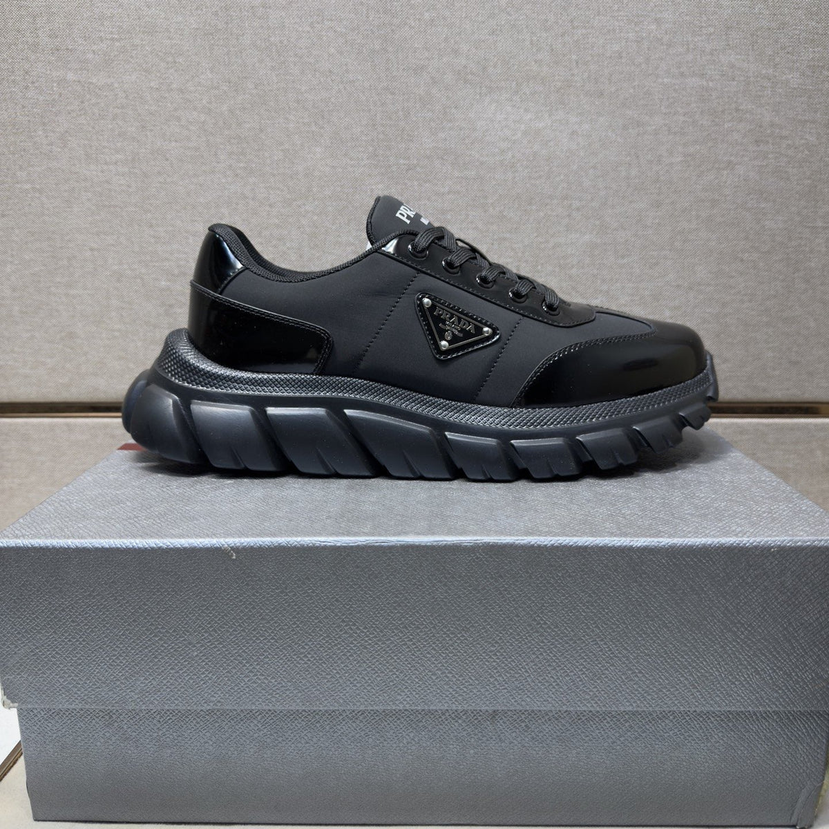Prada Men's Chunky Sole Sneakers